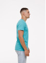 Чоловіча футболка Slim Fit з V-вирізом, 100% полірована бавовна знижка | Наталюкс 12-1316
