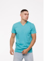 Чоловіча футболка Slim Fit з V-вирізом, 100% полірована бавовна знижка | Наталюкс 12-1316