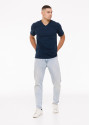 Чоловіча футболка Slim Fit з V-вирізом, 100% полірована бавовна | Наталюкс 12-1316