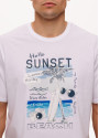 Чоловіча футболка 100% бавовна з принтом Hello sunset | Наталюкс 12-1802