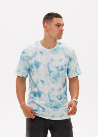 Чоловіча футболка Tie-Dye з модалу і бавовни 50/50 | Наталюкс 45-1323