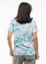 Жіноча футболка з модалу і бавовни, принт tie-dye | Наталюкс 45-2363