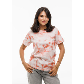 Жіноча футболка з модалу і бавовни, принт tie-dye | Наталюкс 45-2363