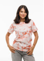 Жіноча футболка з модалу і бавовни, принт tie-dye | Наталюкс 45-2363